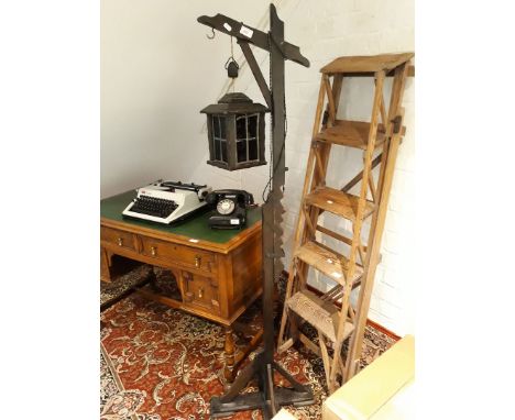 A Priory style Gibbet hanging lantern. 