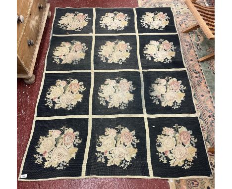 Tapestry carpet - Approx size: 182cm x 131cm 