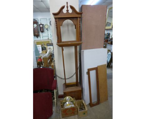 A reproduction Empress longcase clock (in parts)