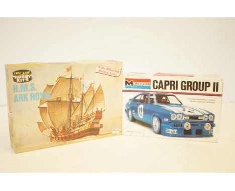 Hobby kits & monogram vintage model kits - appears to be complete & unopened 