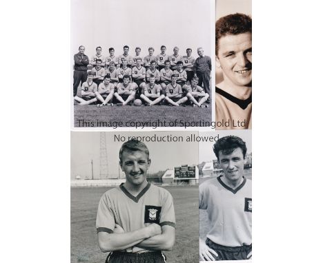 NEWPORT COUNTY 1961/2      Twenty two black &amp; white photographs including a team group plus 21 portrait photos from 1961/