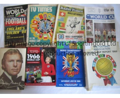 WORLD CUP 1966     World Cup 1966 memorabilia to include the Tournament Programme and the Final Programme. The Final programm