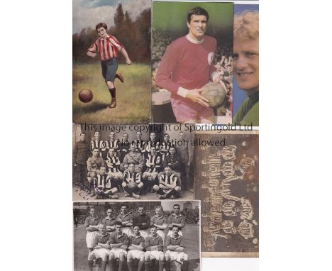 PHOTOS       A collection of 7 team photos and 5 portraits. Team photos include Sheffield Wednesday 1904/05, Sheffield United