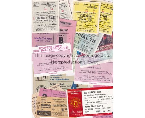 TICKET MISCELLANY    A collection of 30 miscellaneous tickets to include England v Wales (Amateur) 1961 (2), FA Amateur Cup F