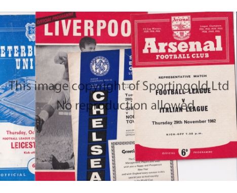 1960'S FOOTBALL PROGRAMMES      Over 75 programmes from English League teams including some Reserves with home teams represen