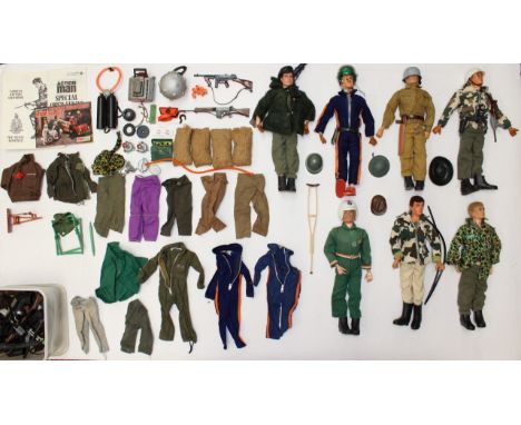 Action Man: A collection of assorted Action Man to include various vintage figures, together with a collection of assorted cl