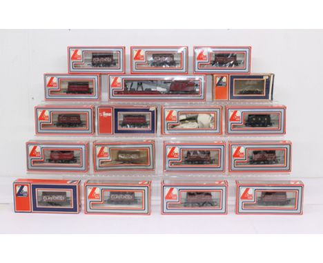 Model Railway: A collection of eighteen boxed, OO Gauge, Lima rolling stock, varying examples. General condition is very good