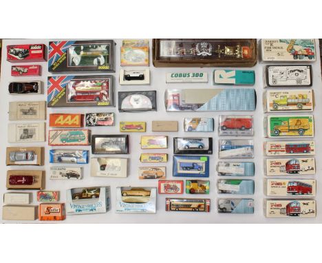 Diecast: A collection of assorted diecast vehicles to include: Solido, Kovap, Iveco, Herpa, Ertl, Roco and many others. Vinta