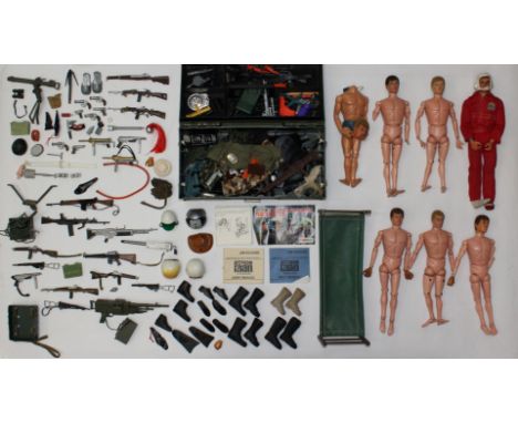 Action Man: A collection of assorted Action Man to include various unclothed vintage figures, together with a collection of a