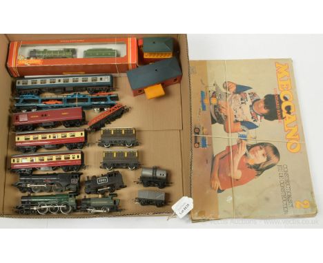 OO Gauge Locos, Rolling Stock and Accessories to include Meccano Standard Range Set No.2 (1977 period) contains spanners, cog