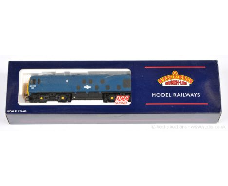 Bachmann OO Gauge 32-425DS Bo-Bo BR blue Class 24 Diesel No.24035 with factory fitted DCC sound chip onboard, condition Excel