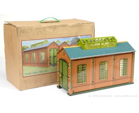 Darstaed O Gauge Modern Issue ES1 Single Road Engine Shed. Mint boxed.