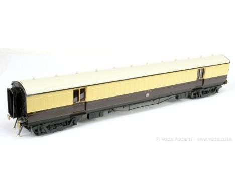 Custom Carriages Gauge 1 1/32nd scale GWR TPO / Sorting Van No.832.  This represents a 70ft Coach, little internal detailing 