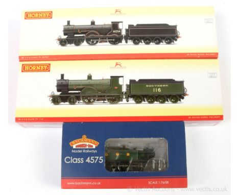 OO Gauge Steam Locos comprising Bachmann 32-139 2-6-2 GWR green 4575 Class Prairie Tank No.5513, please note DCC ready chassi