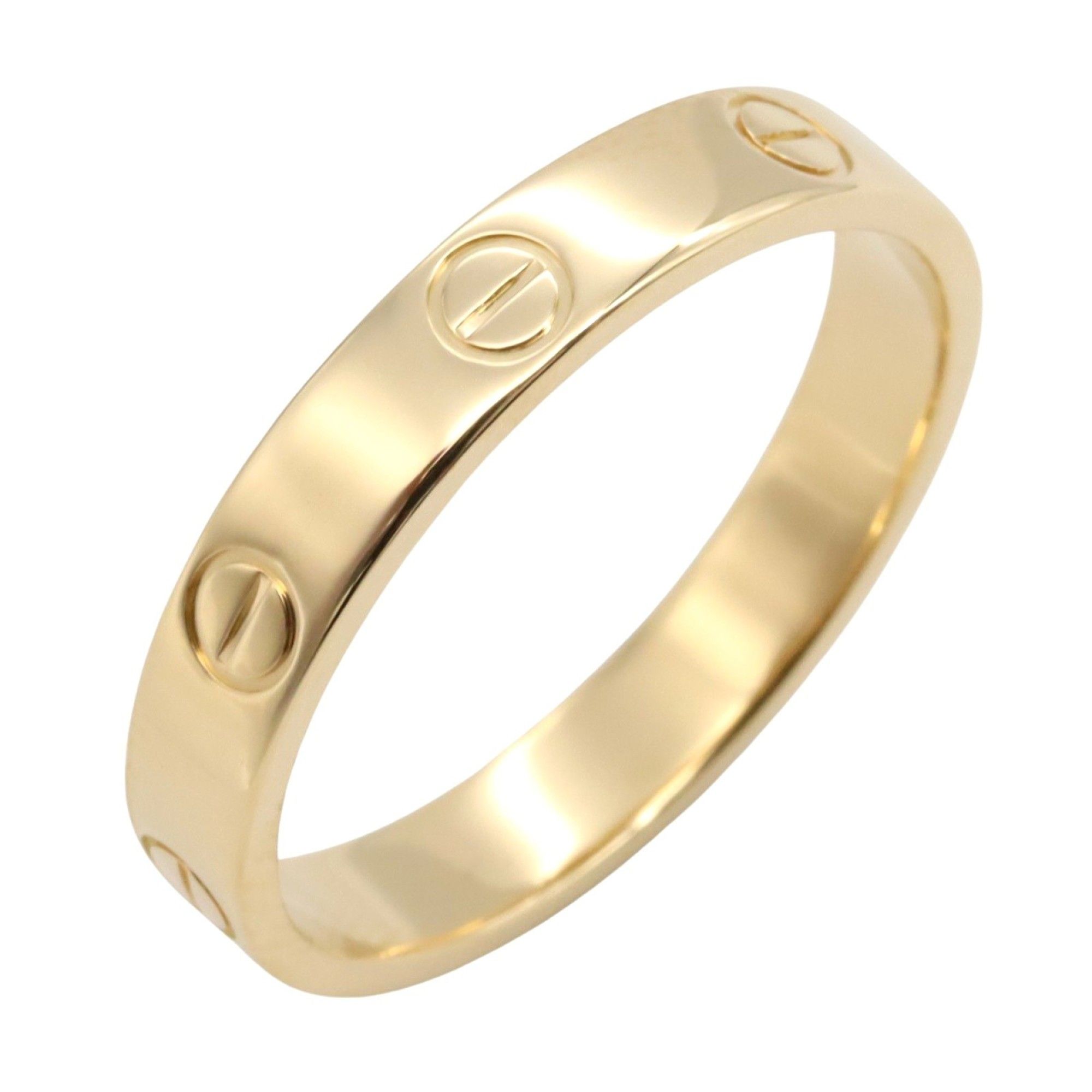 Cartier Mini Love Ring, 18K Yellow Gold, for Men and Women.