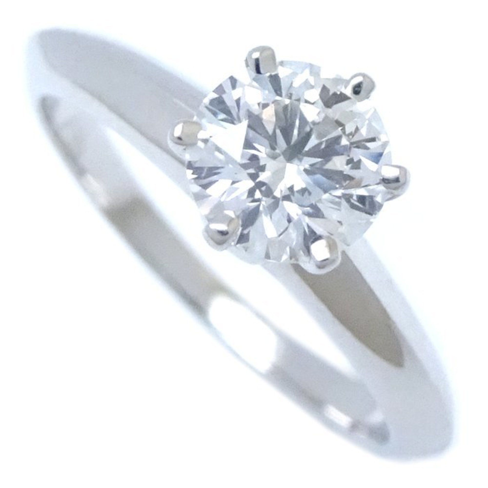 TIFFANY&Co. Tiffany Solitaire Ring Single Diamond 0.56ct Pt950 Platinum 291435