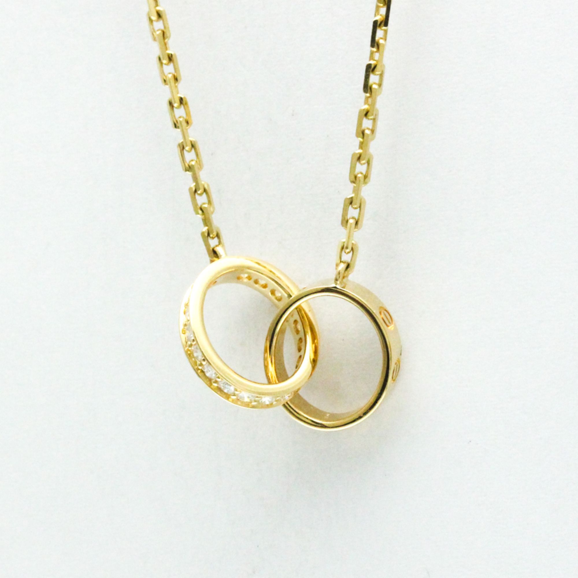 Cartier Baby Love Necklace Diamond Yellow Gold (18K) Diamond Men,Women Fashion Pendant Necklace (Gol