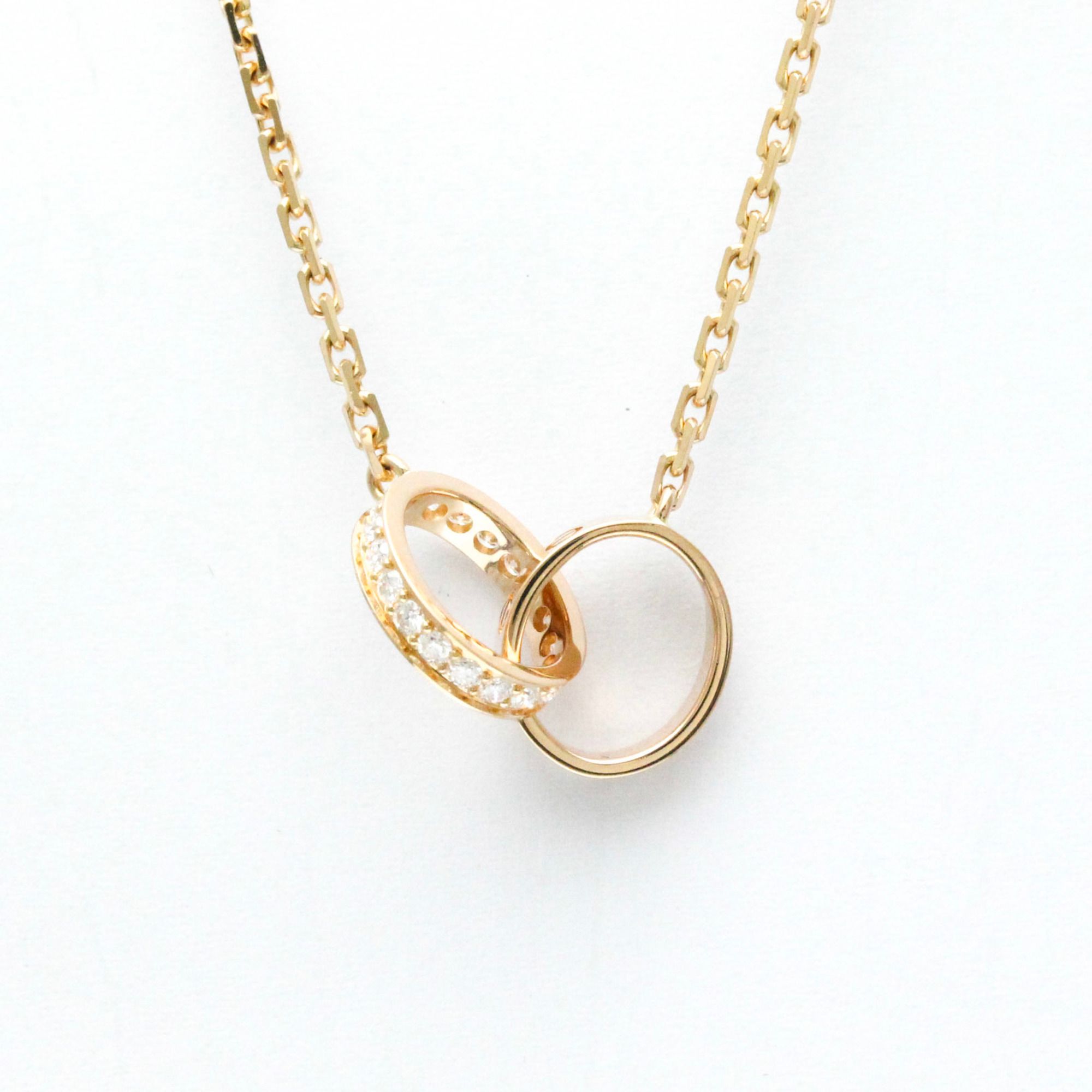 Cartier Love Baby Love Necklace Pink Gold (18K) Diamond Men,Women Fashion Pendant Necklace (Pink Gol