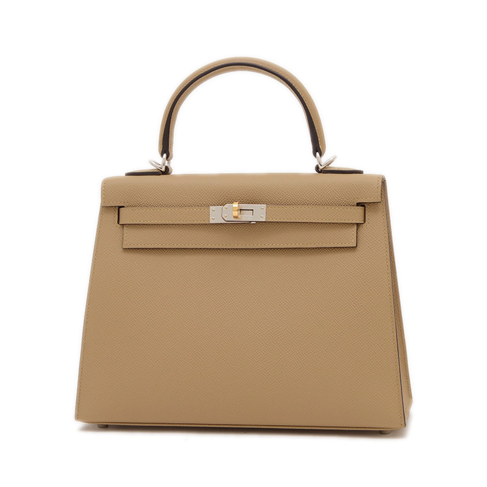 Hermes Hermès Kelly 25 Handbag, Epson Trench, Electrum Hardware, K Stamp, BP