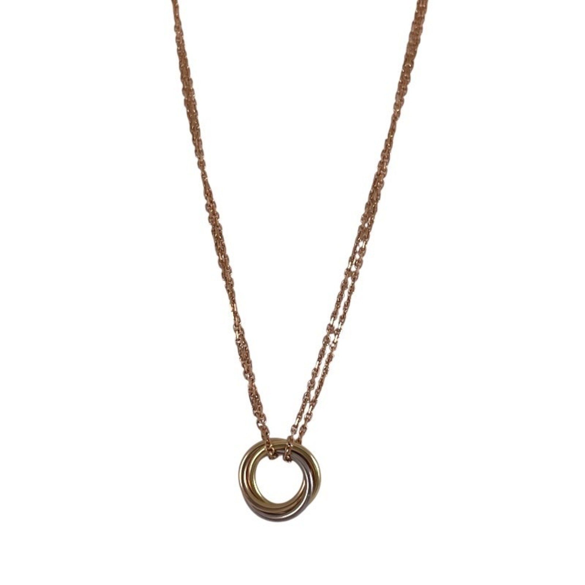 CARTIER Sweet Trinity Necklace CRB7218200, 18K Pink Gold, Women's, Mini, 750