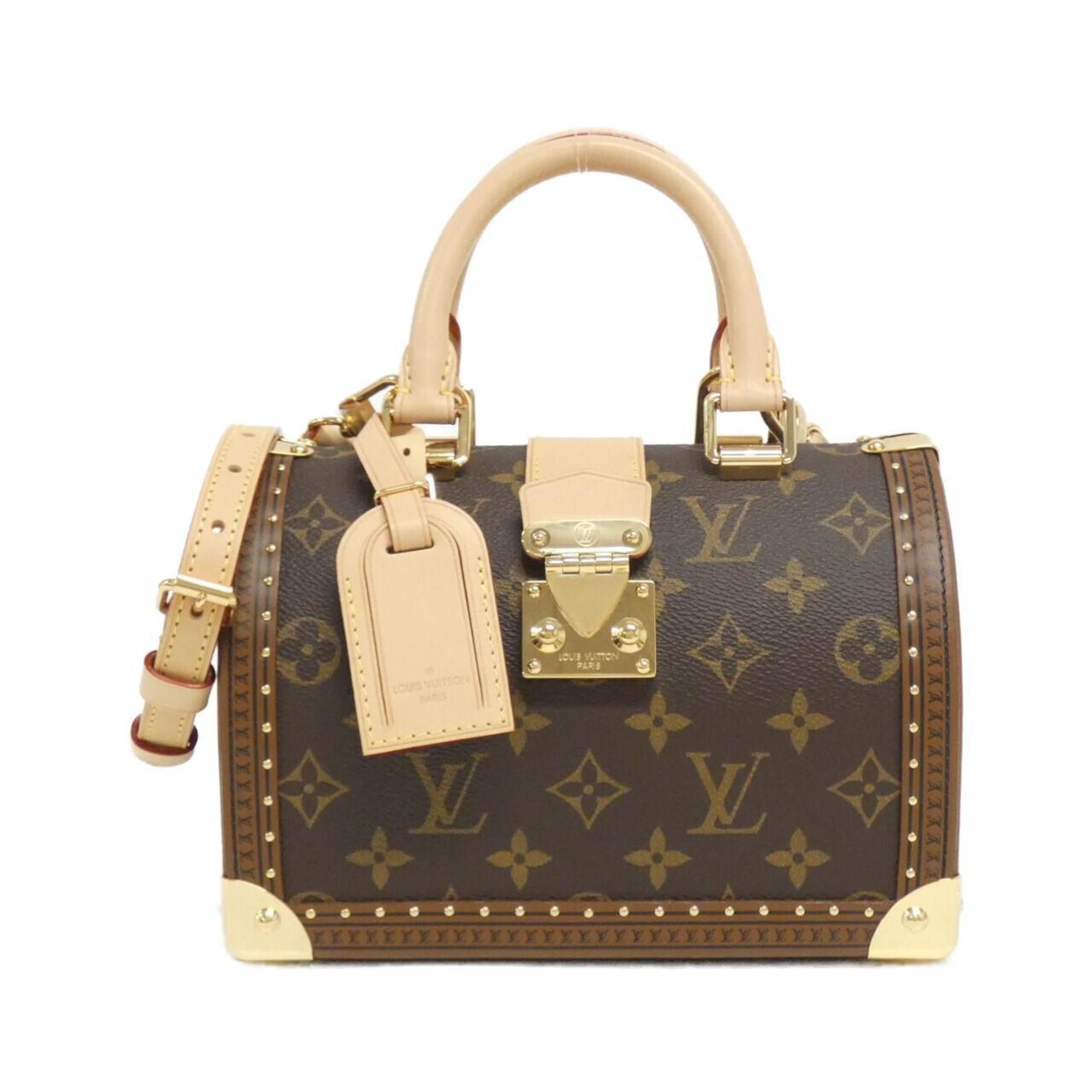 Louis Vuitton Monogram Speedy Trunk M11154 Handbag