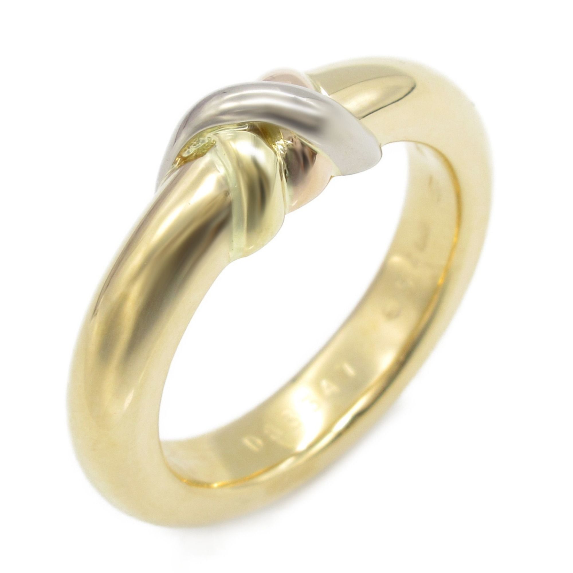 Cartier Thread Ring, Jewelry, 18K Yellow Gold, White Pink Men's and Women's, Gold