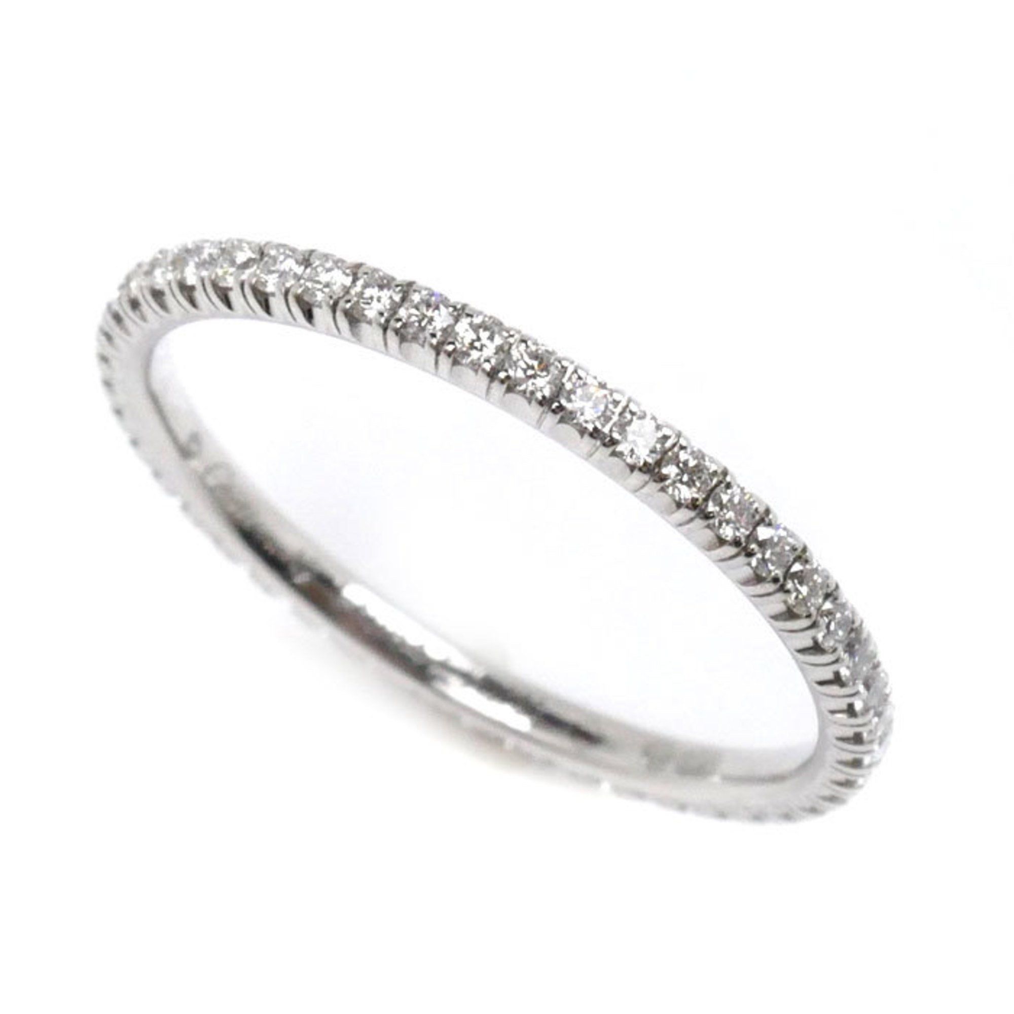 CARTIER K18WG White Gold Etincelle de Cartier Full Eternity Ring B4210449 Diamond Size 9 49 1.2g Wom