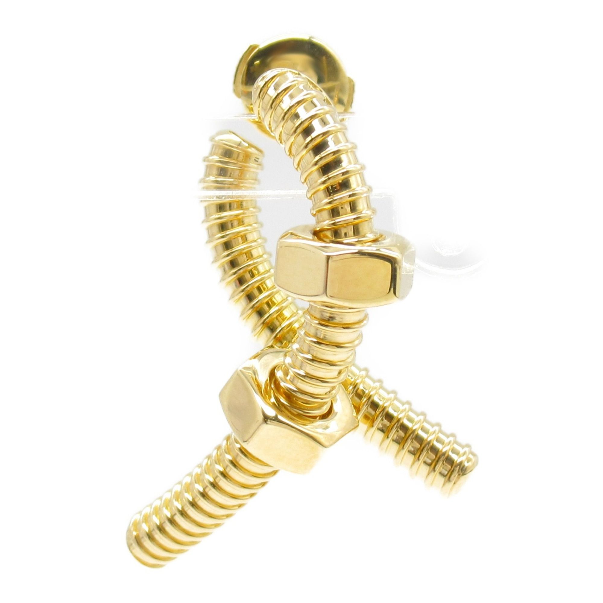 CARTIER Ecru de Cartier earrings for right ear, 18K yellow gold, men and women, B8301436