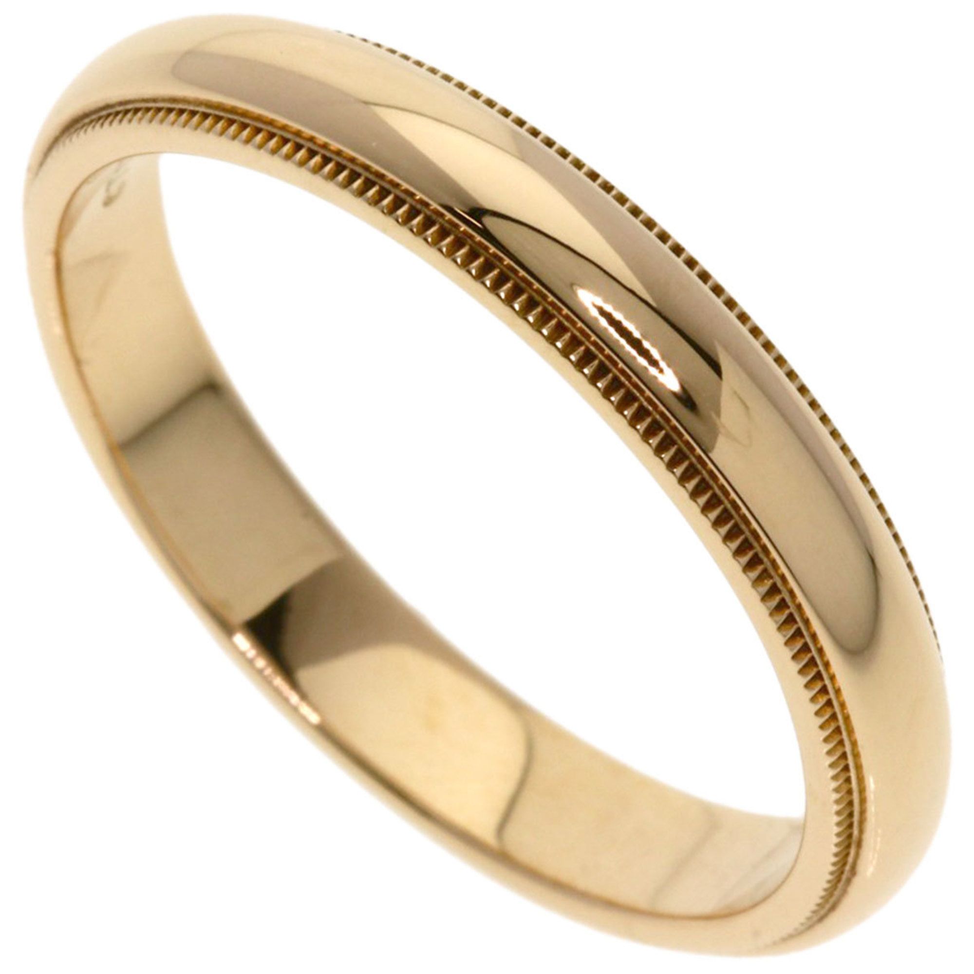 Tiffany & Co. Milgrain Ring in 18K Pink Gold for Men and Women.