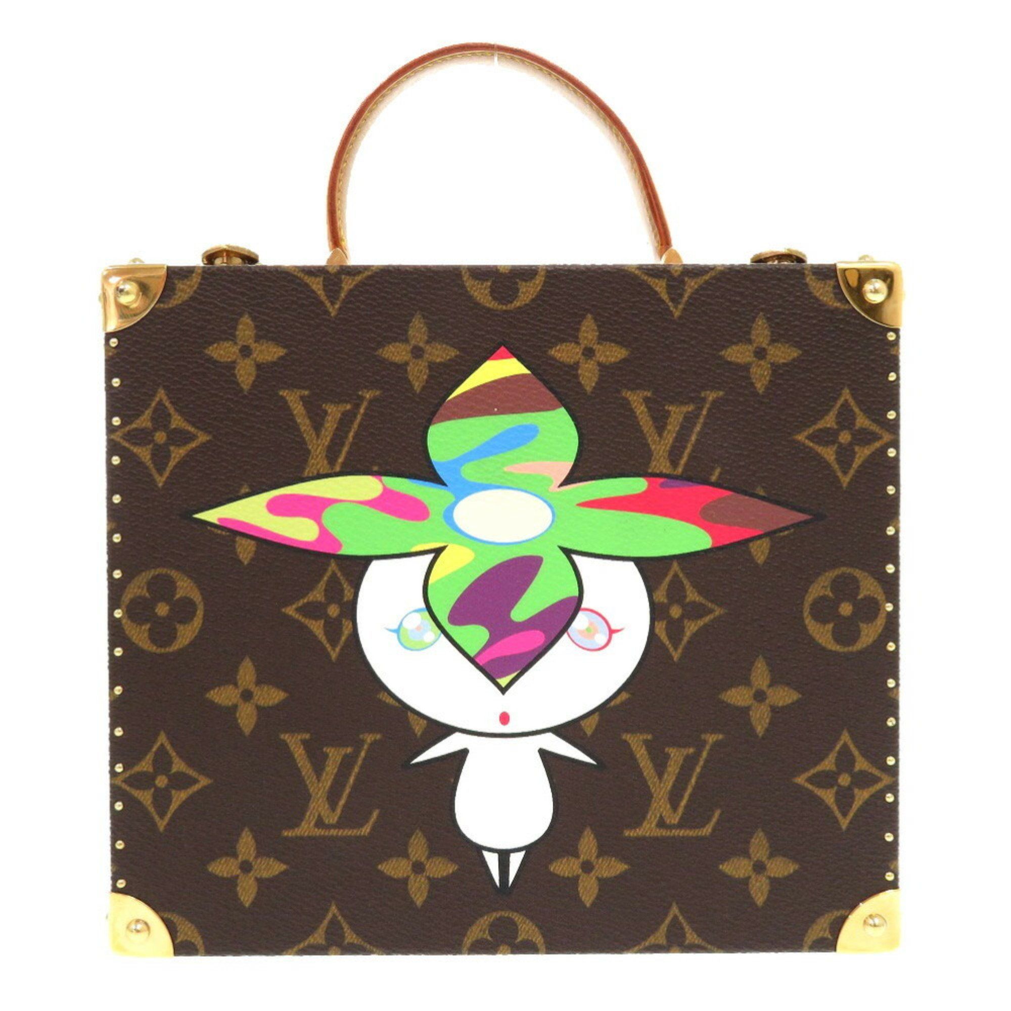 Louis Vuitton Flower Hatman Box Monogram M92475 Handbag Takashi Murakami Limited to 200 pieces LV 11