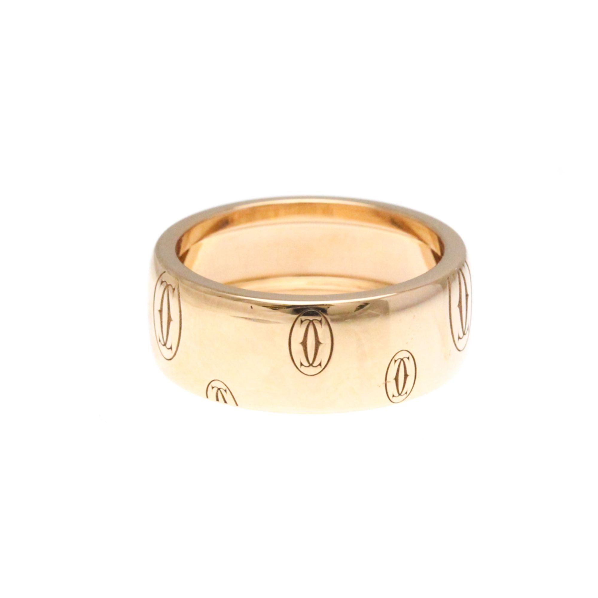Cartier Happy Birthday Ring LM Pink Gold (18K) Fashion No Stone Band Ring Pink Gold