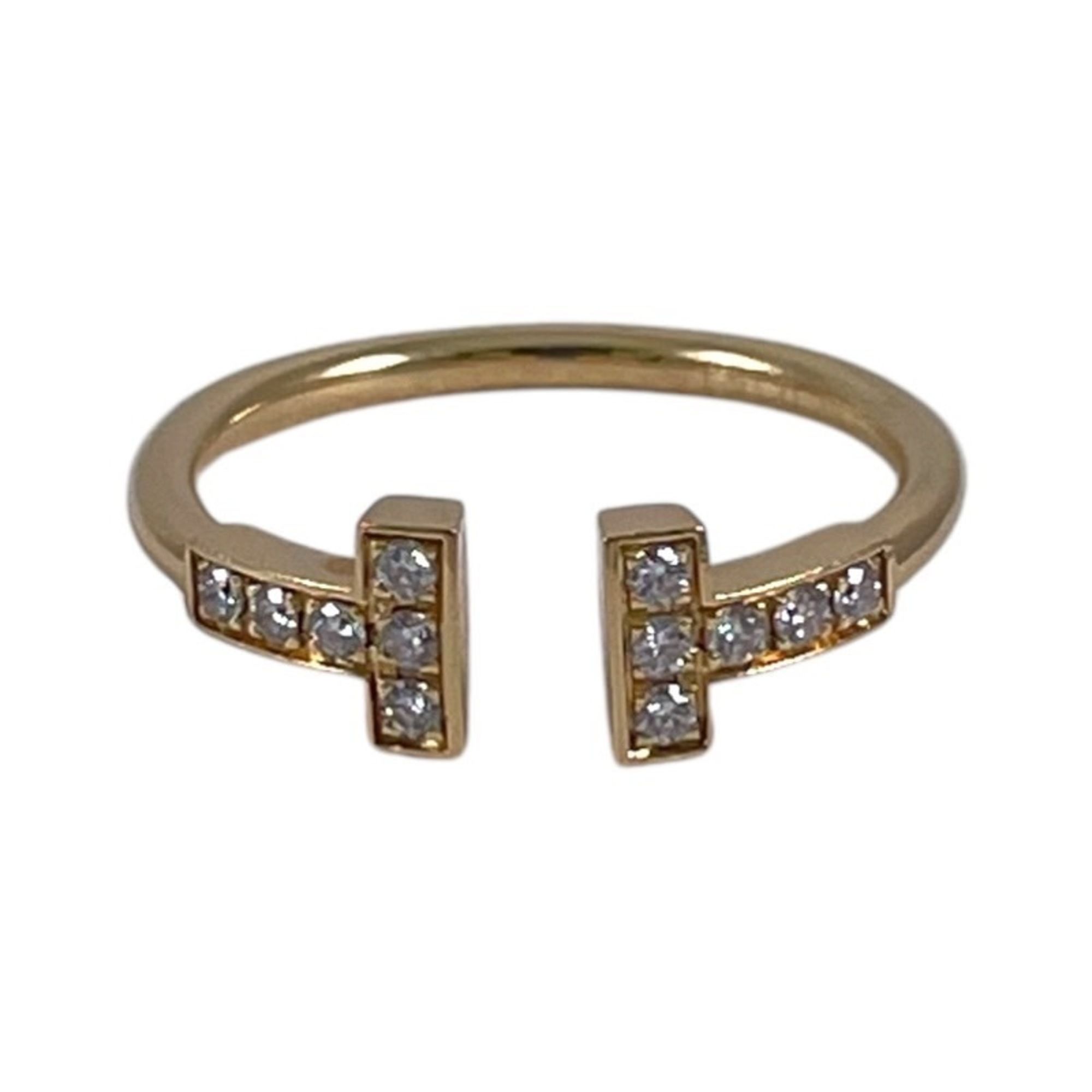 TIFFANY & Co. Tiffany T-Wire Ring, 18K Yellow Gold, 750ct Diamond, Women's