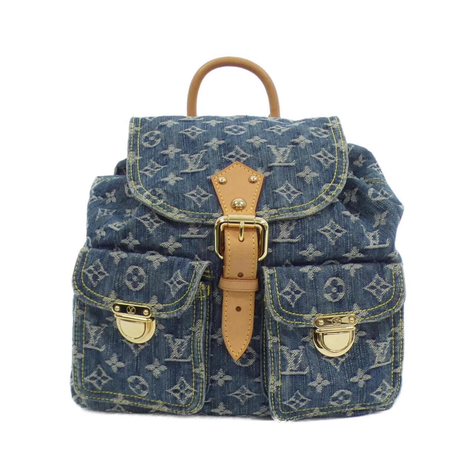 Louis Vuitton Monogram Denim Sac Ad GM M95056 Backpack