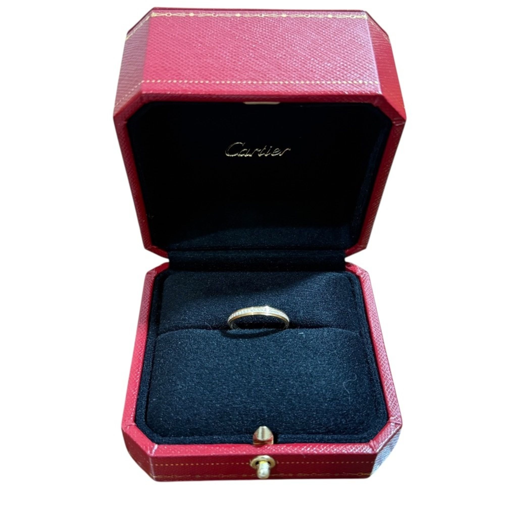 Cartier Amour Diamant Léger Diamond Ring, Au750, Size 48, Pink Gold, Women's