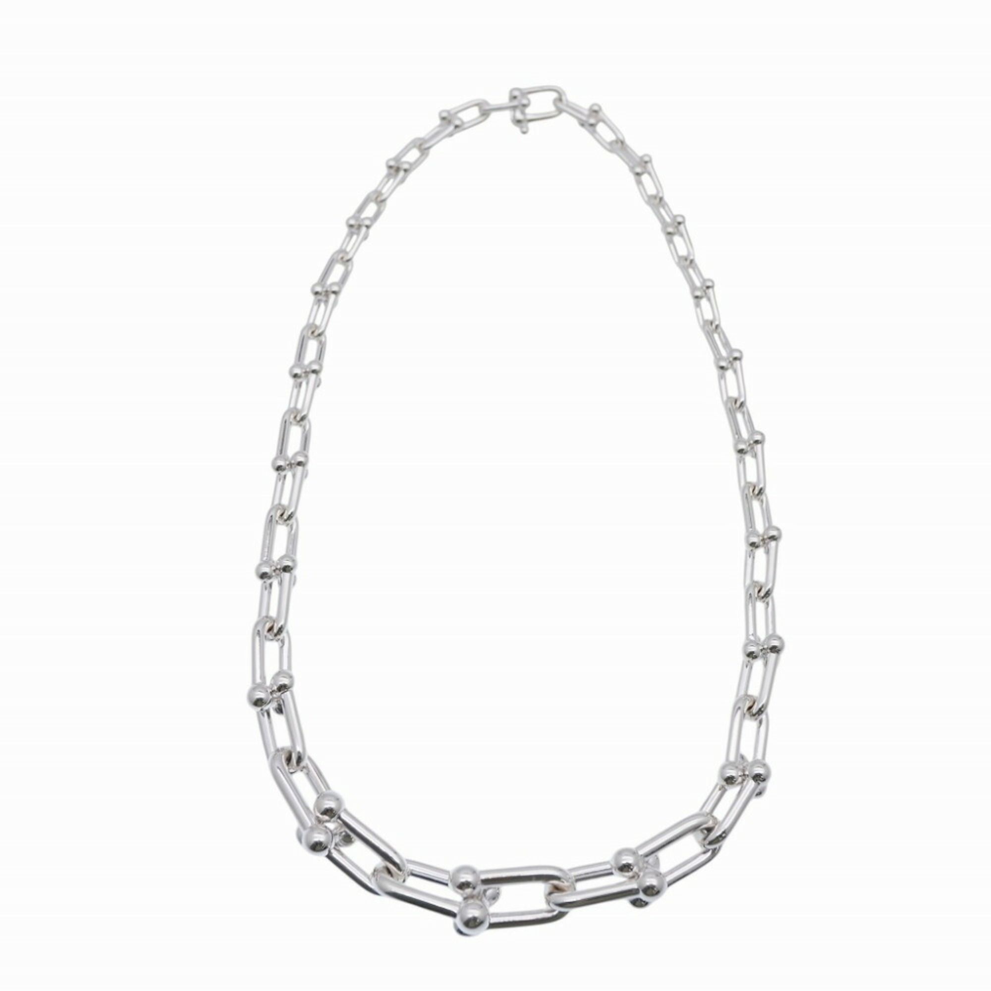 Tiffany HardWear Graduated Link Necklace 106.8g 925 Silver 0547TIFFANY&Co. Men's Women's Unisex