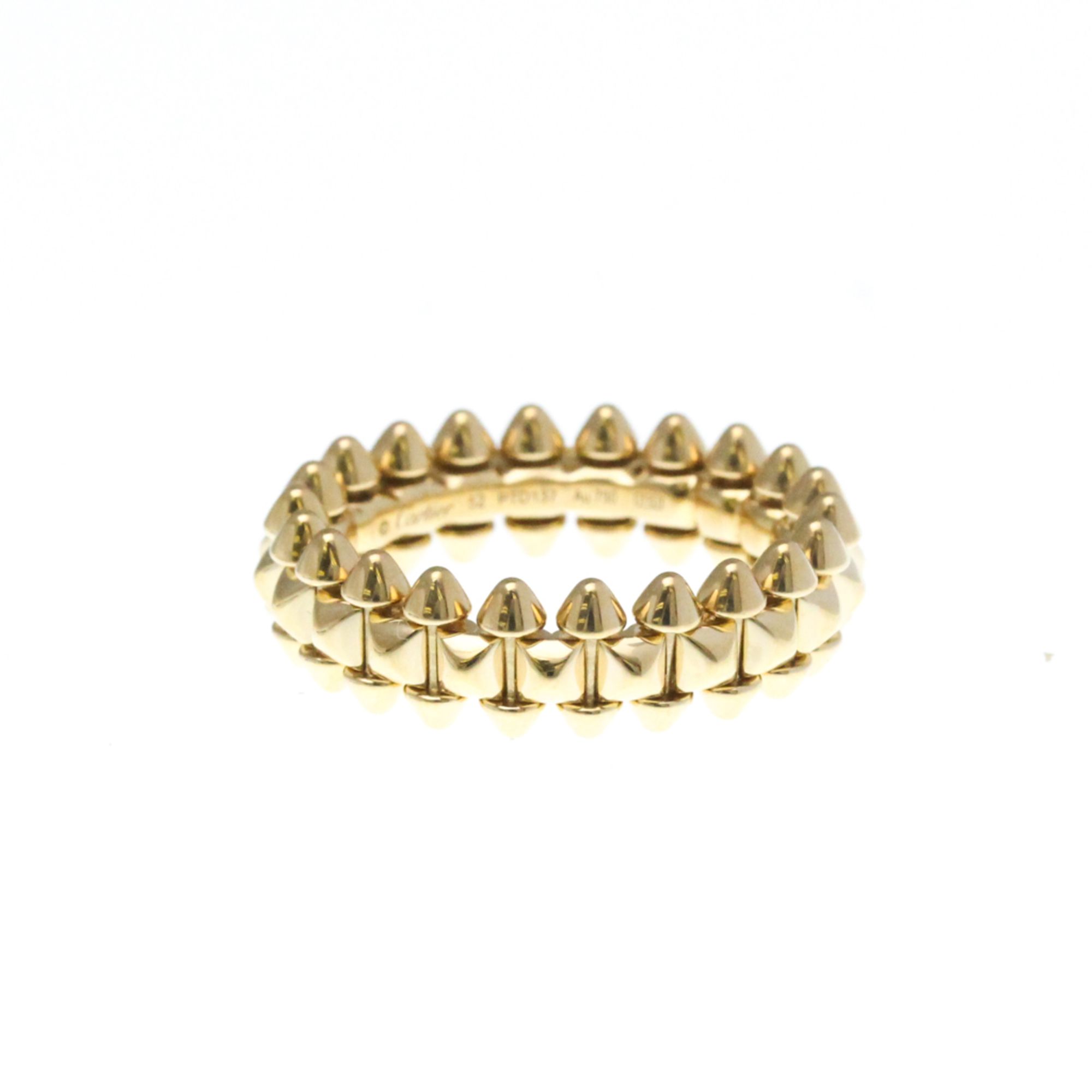 Cartier Crash De Cartier Ring SM B4229852 Pink Gold (18K) Fashion No Stone Band Ring Pink Gold
