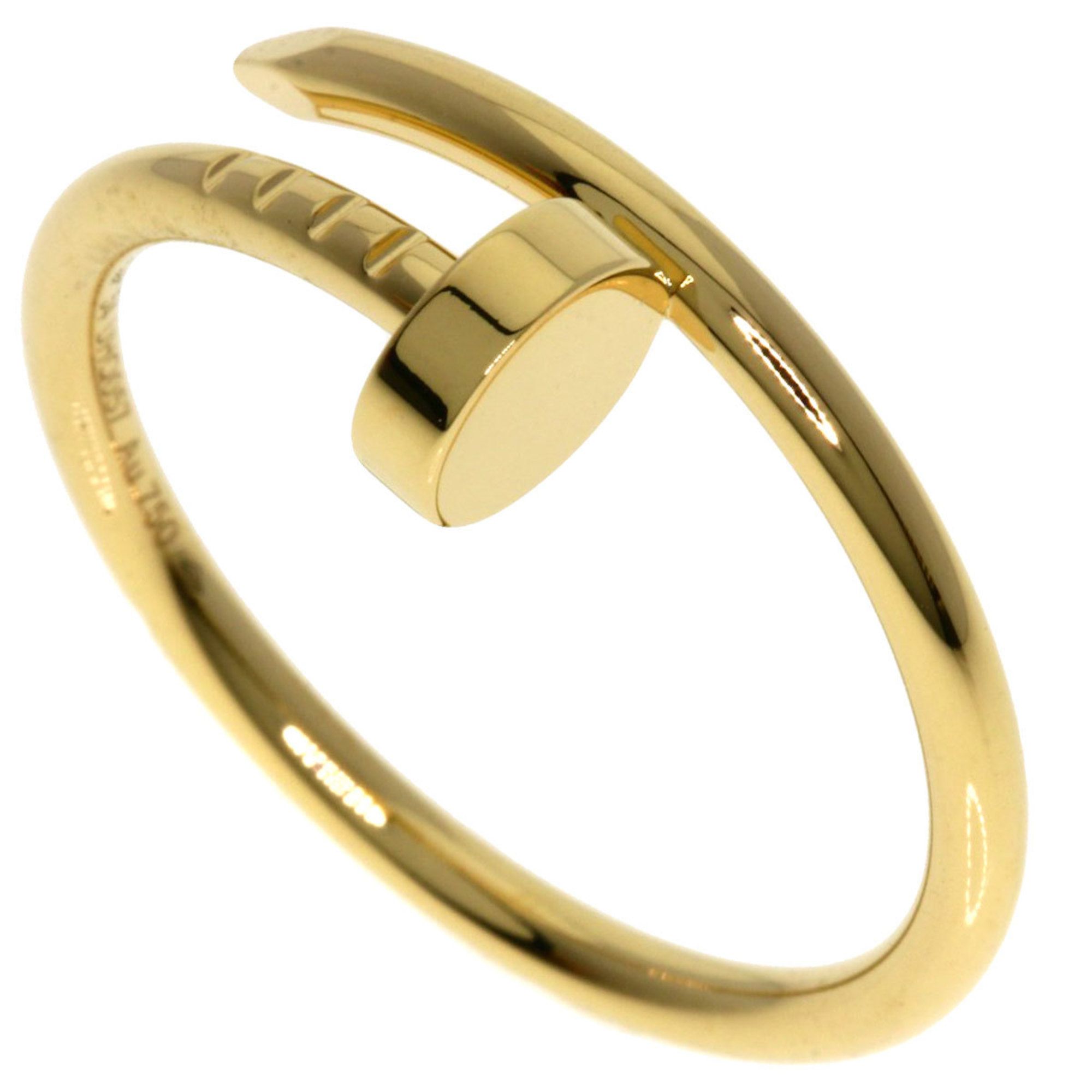 Cartier Juste un Clou Small Model #54 Ring, 18K Yellow Gold, Women's, CARTIER