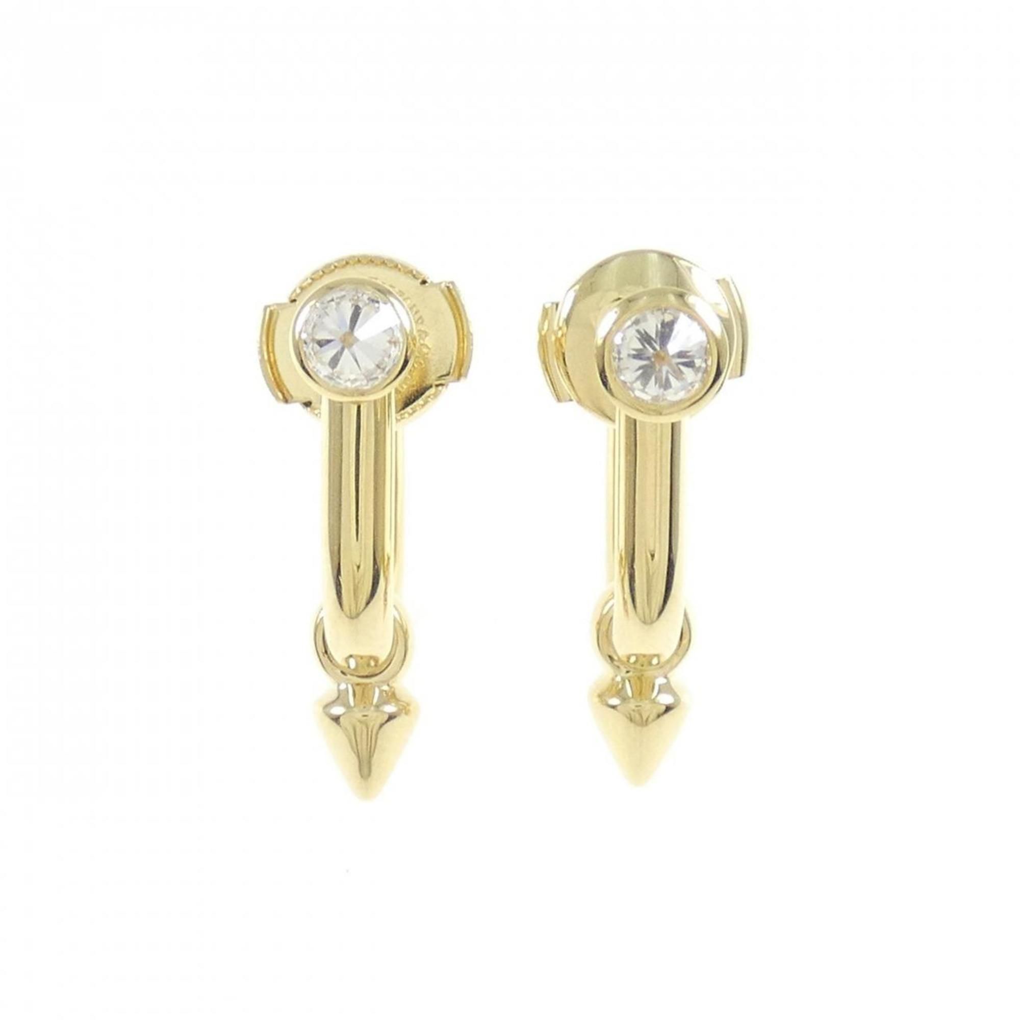 Tiffany Titan Earrings 0.37CT