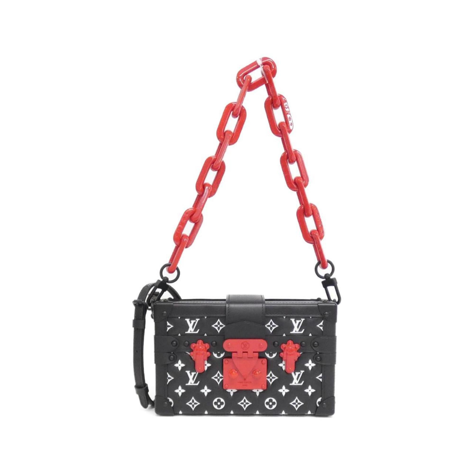 Louis Vuitton Monogram (LV Match) Petite Malle M59638 Shoulder Bag
