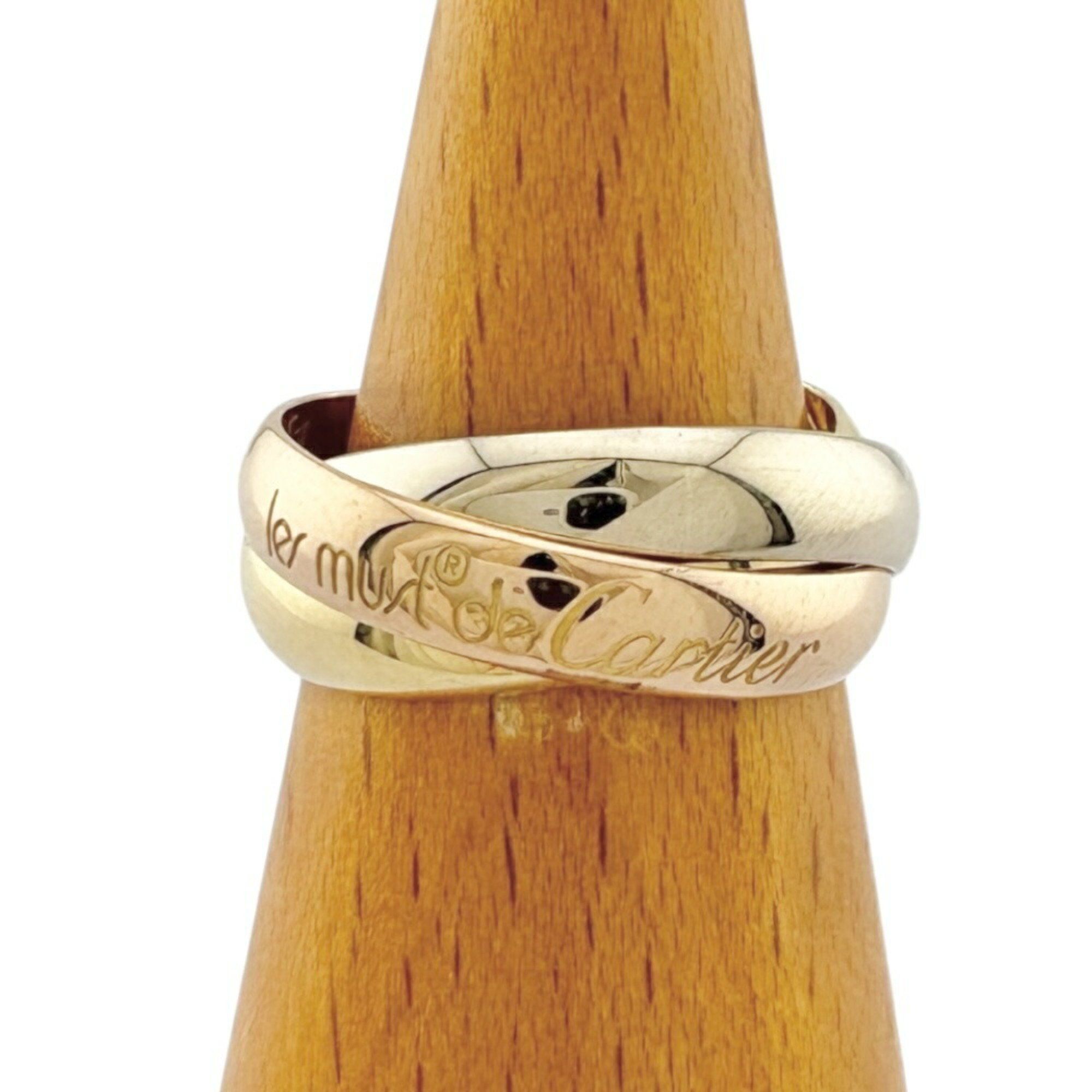Cartier Trinity Ring, Size 6, 18K, Women's, CARTIER