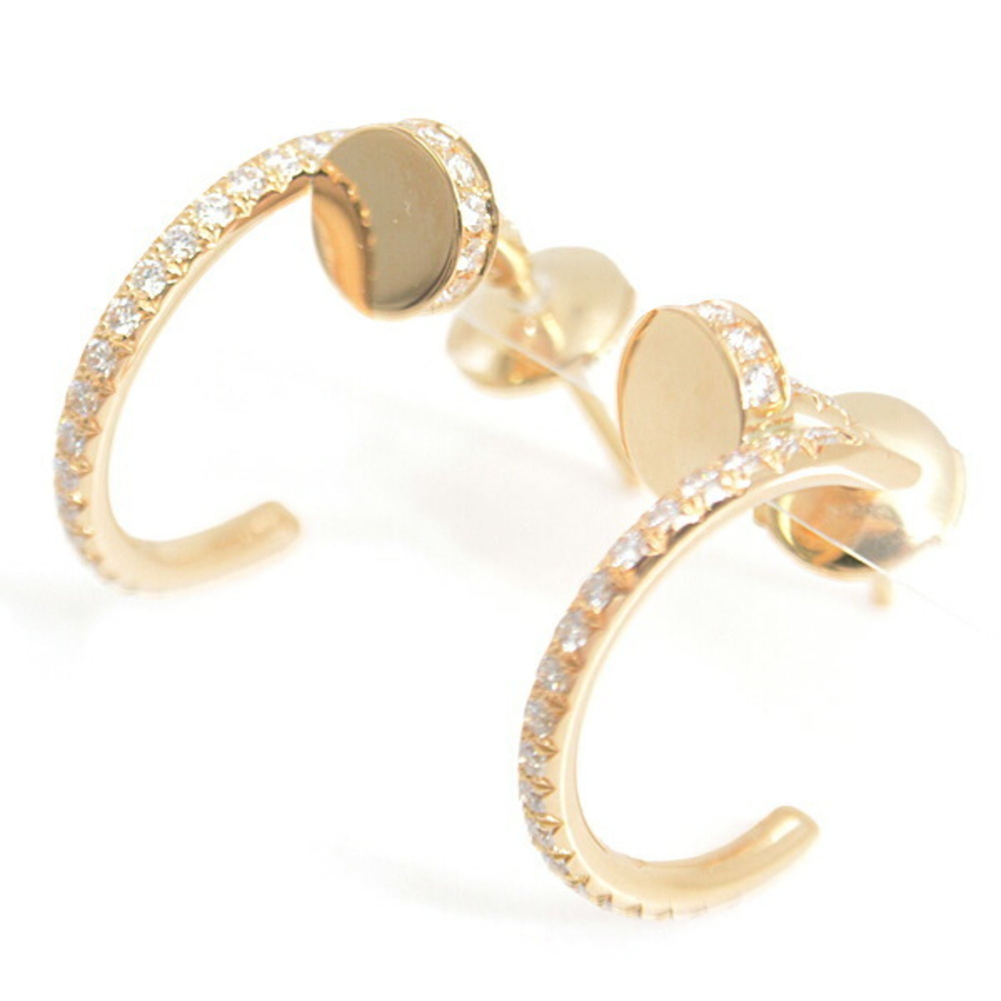 Cartier Earrings for Women Juste un Clou Diamond Yellow Gold 750YG