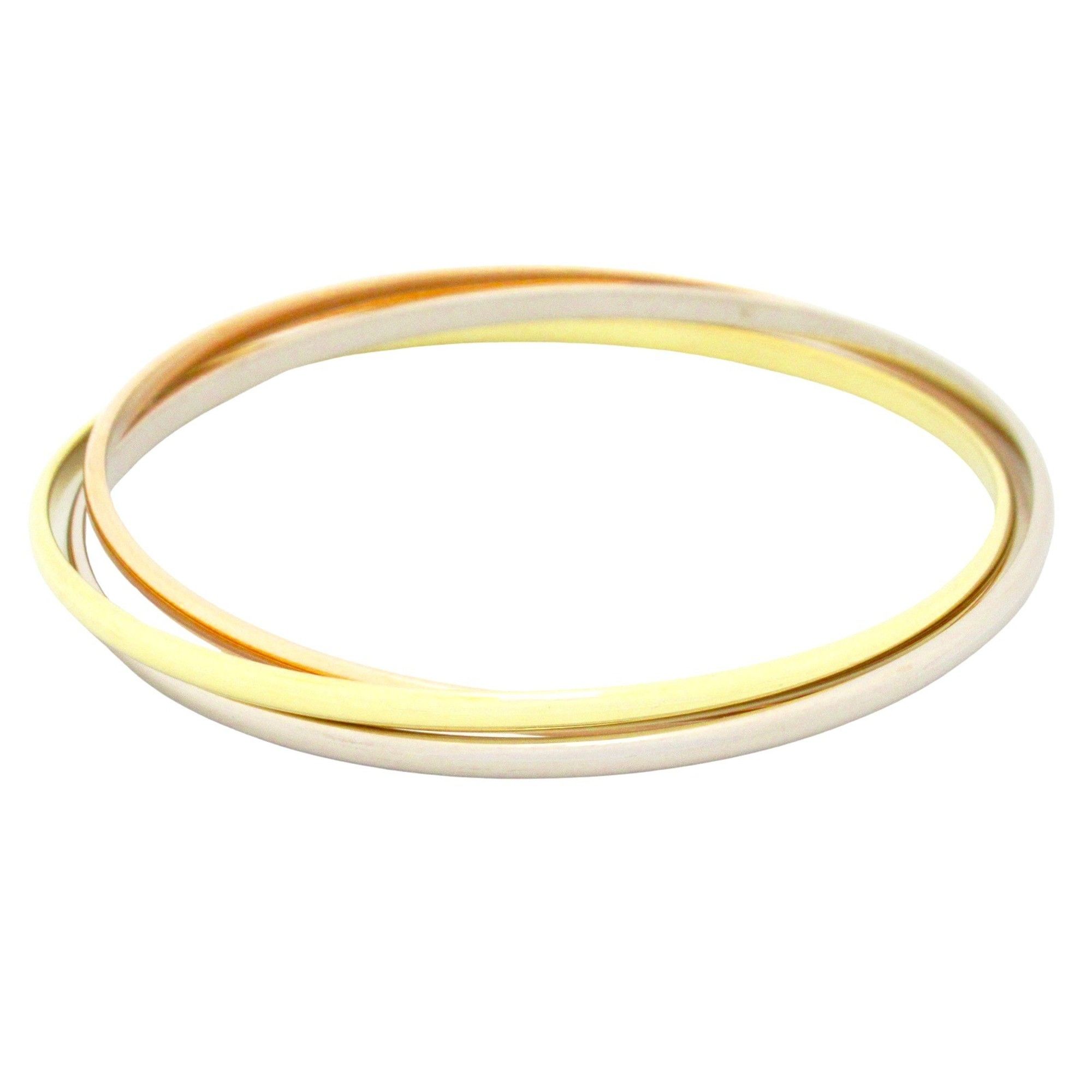 Cartier Trinity Bracelet 18K (yellow gold) 18KWG (white 18KPG (pink Men's Women's Gold