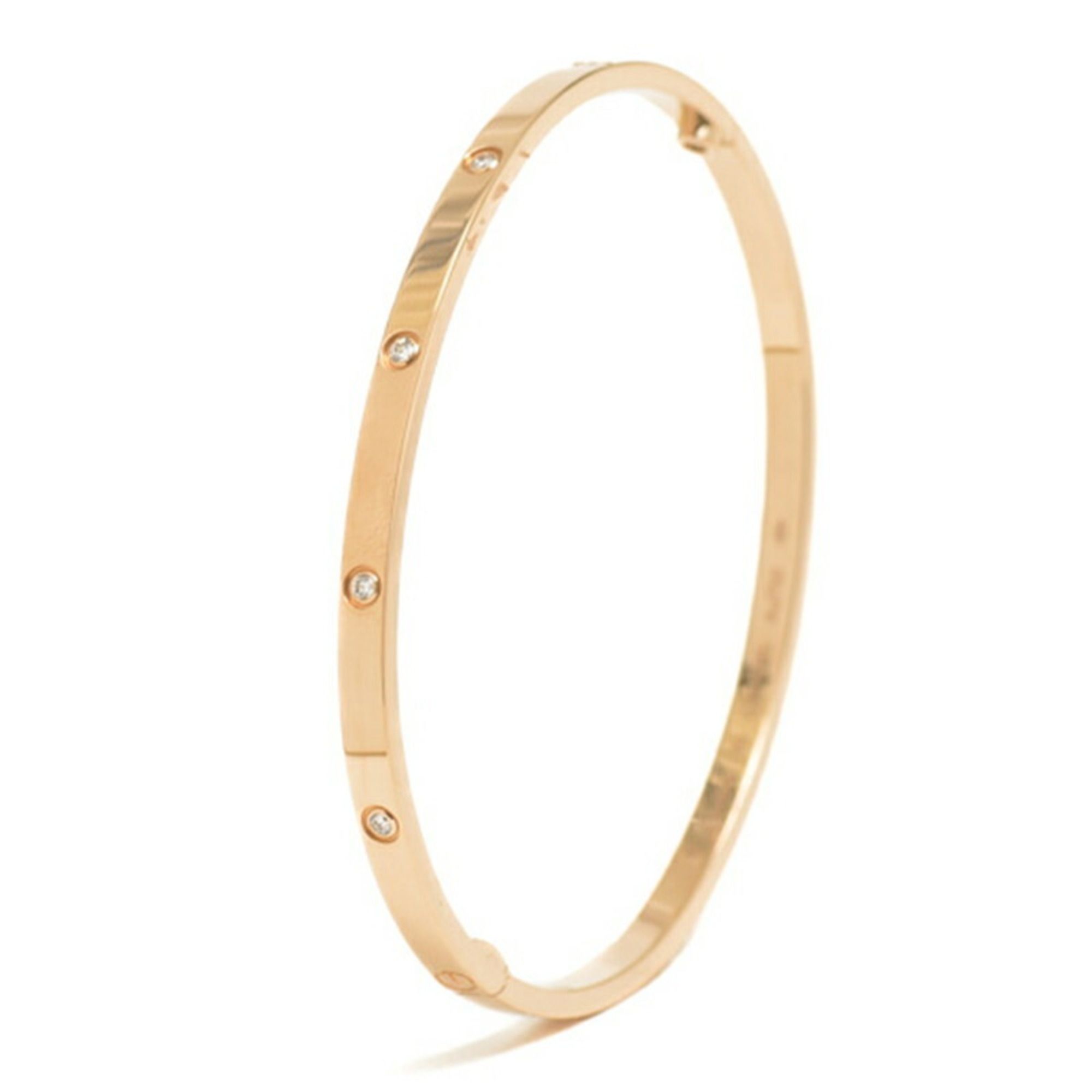 Cartier Love Bracelet SM Full Diamond K18PG B60479 #19