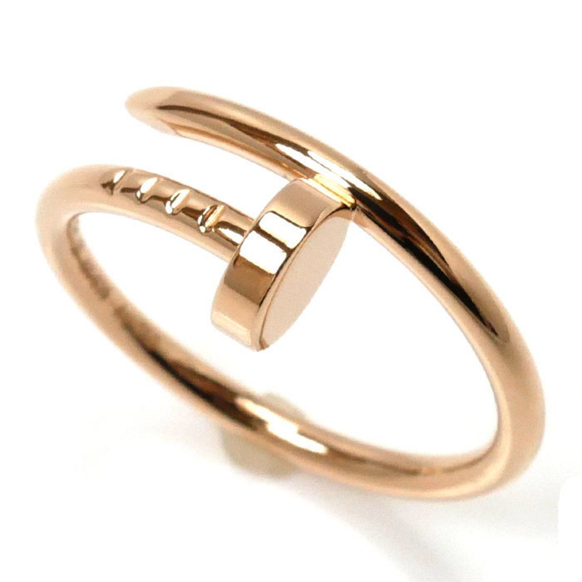 CARTIER Cartier K18PG Pink Gold Juste un Clou SM Ring B4225850 Size 10 50 3.2g Women's