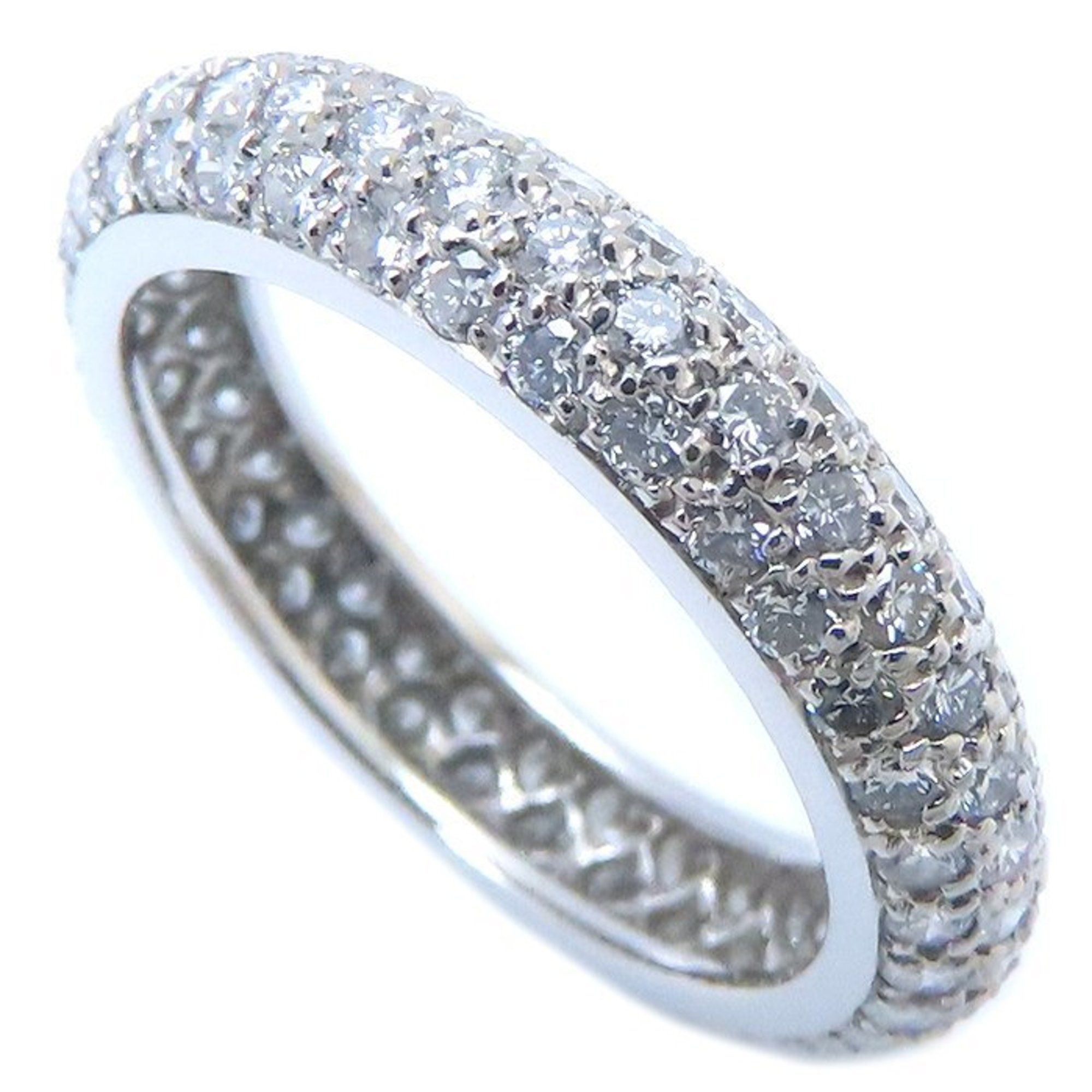 CARTIER Cartier Mimi Star Ring Full Diamond #49 Pt950 Platinum 293511