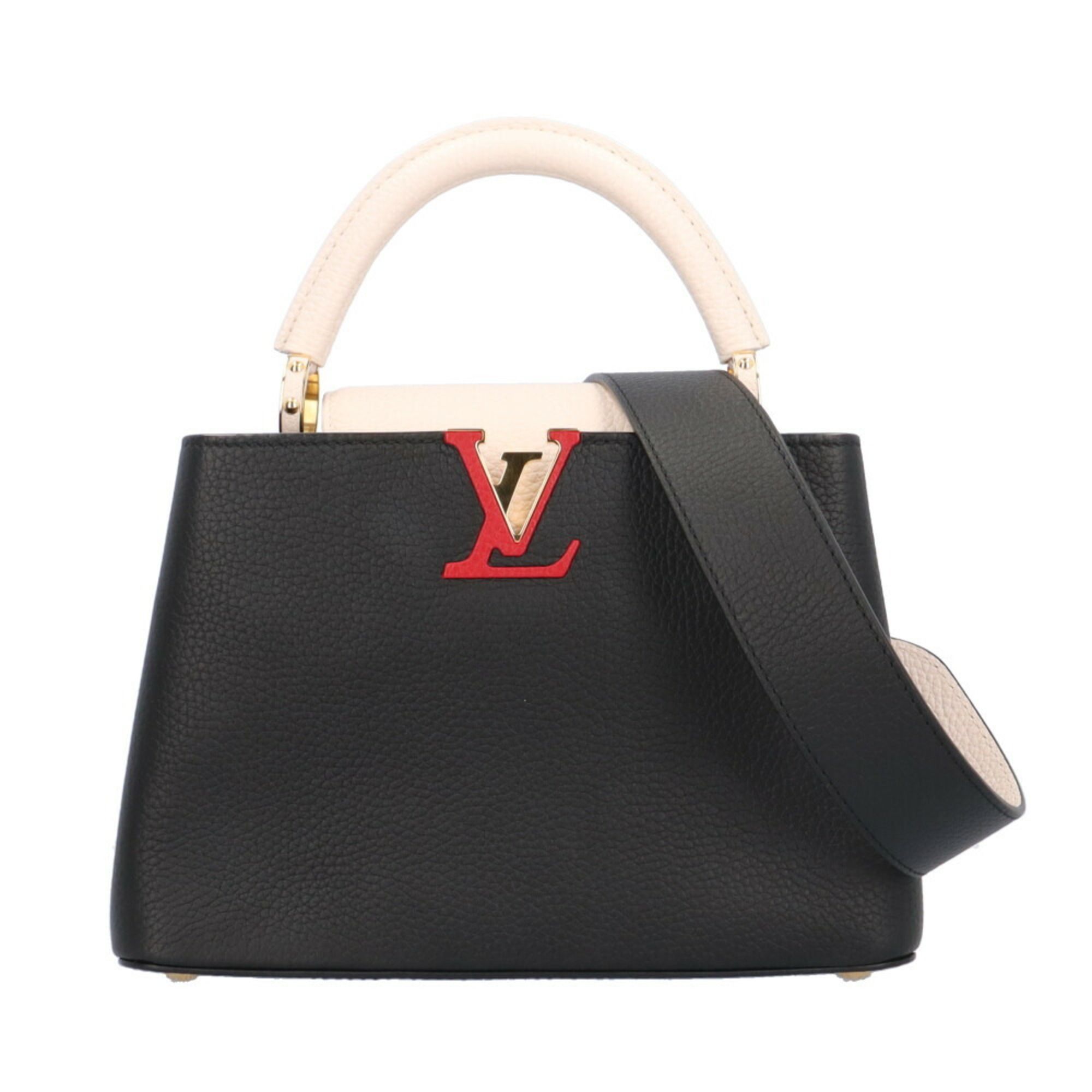 Louis Vuitton Capucines BB Shoulder Bag M21043 Black Women's LOUIS VUITTON 2way