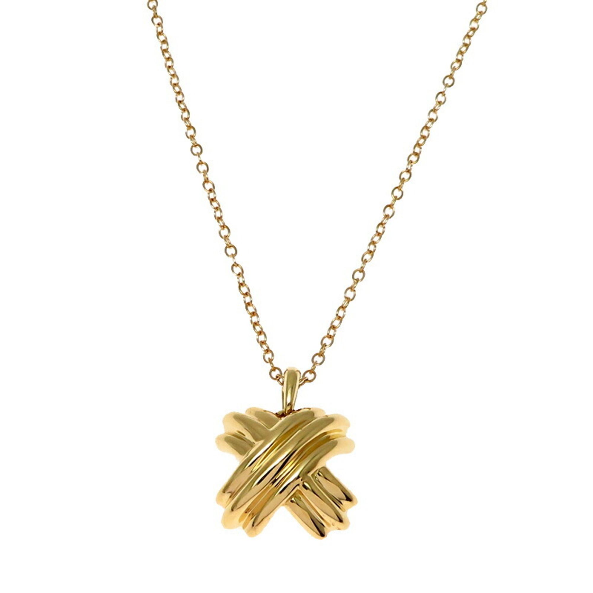 Tiffany Signature Women's and Men's Necklace in 750 Yellow Gold