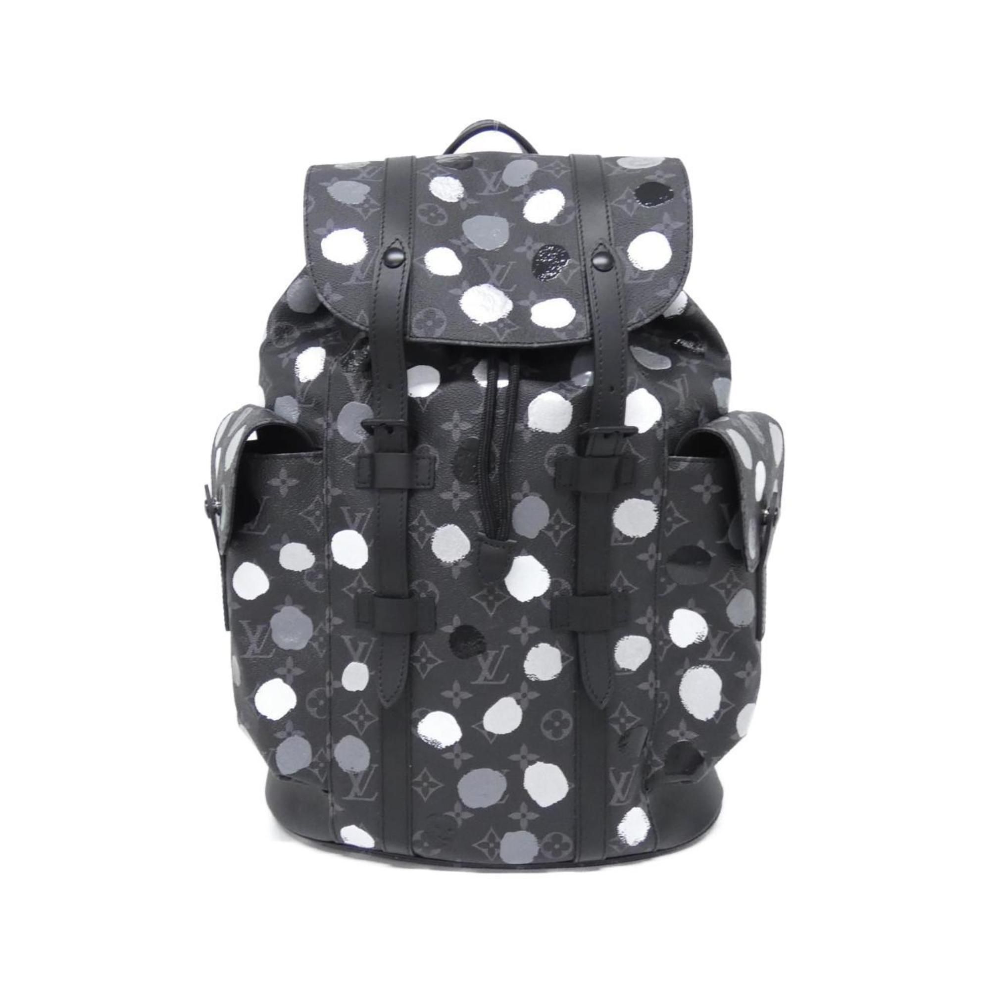 Louis Vuitton Monogram Eclipse (LV x YK) Christopher MM M46403 Backpack