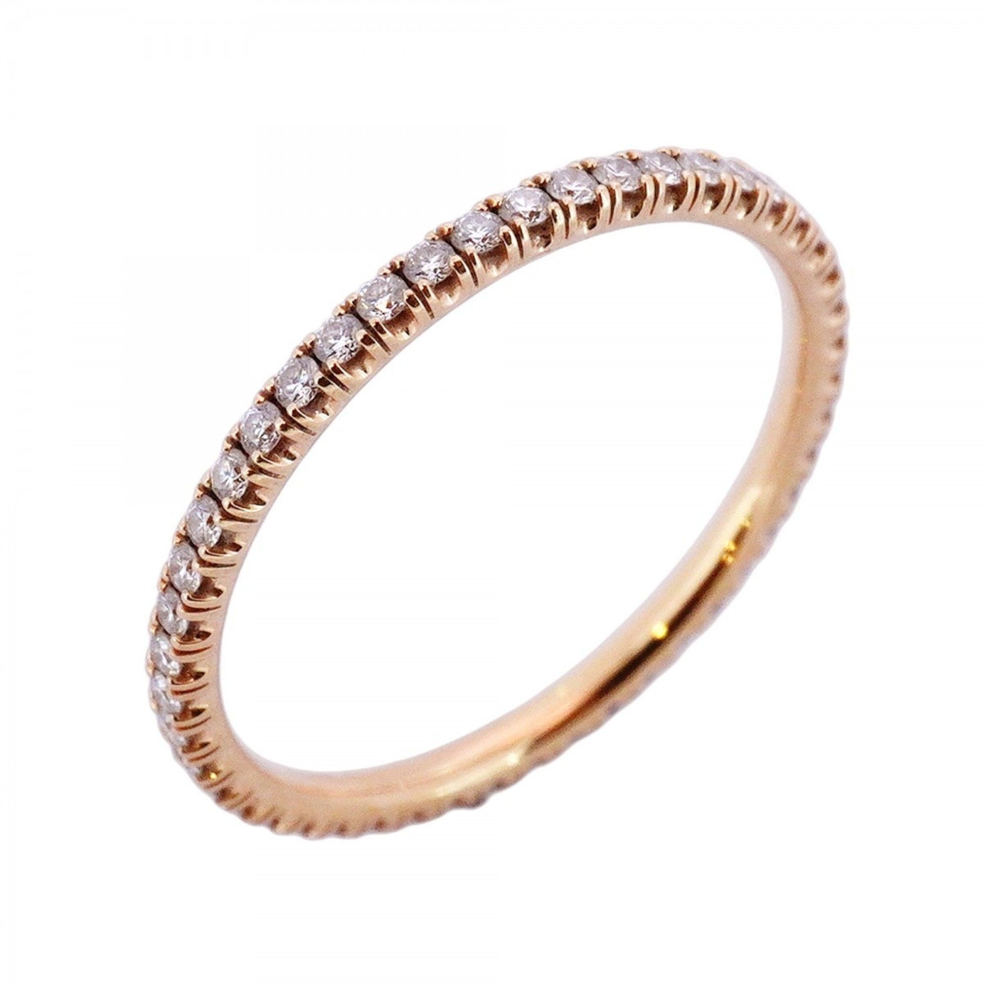 Cartier Etincel de Full Eternity Ring in 18K Pink Gold with Diamonds, #50 for Women