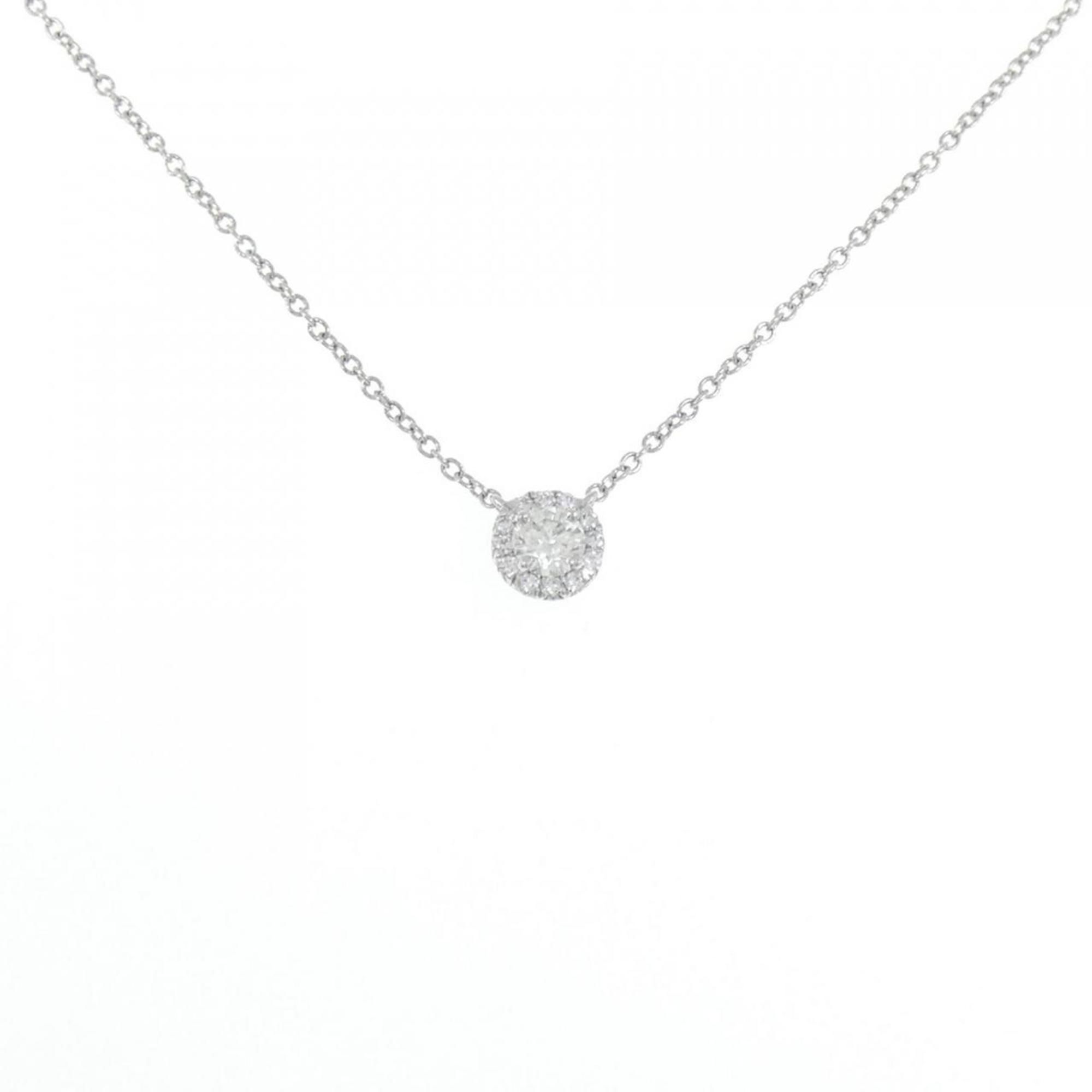 Tiffany Necklace 0.18CT J SI1 3EXT